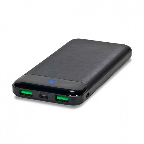 Повербанк 10000mAh Power Bank Kraft KPB-2010FC Black 22.5W QC3.0