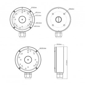 Коробка розподільна TD-YXH0301 TVT