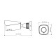 Відеокамера TD-9442S3 (D/PE/AR3) WHITE TVT 4Mp f=2.8 мм