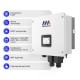 Комплект резервного живлення: гібридний інвертор 5kW Megarevo й акумуляторна батарея 300Аг 51.2В 15360Втг Must LiFePO4
