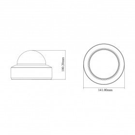 IP-відеокамера 5Mp TVT TD-9553E3B-A (D/AZ/PE/AR3) f=2.8-12mm з мікрофоном