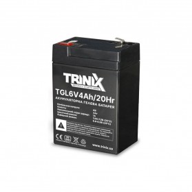 Акумуляторна батарея гелева 6В 4Аг Trinix TGL6V4Ah/20Hr GEL