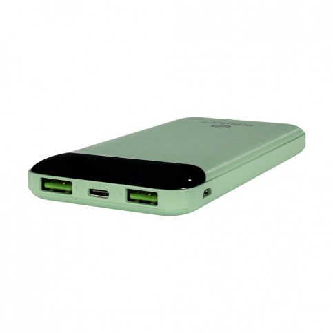 Повербанк 10000mAh Power Bank Kraft KPB-2010FC Green 22.5W QC3.0