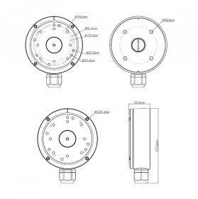 Коробка розподільна TD-YXH0302 TVT