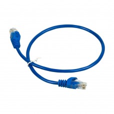 Патч-корд мережевий Trinix UTP, RJ-45, CAT.5 1.5m Blue