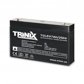 Акумуляторна батарея гелева 6В 7Аг Trinix TGL6V7Ah/20Hr GEL