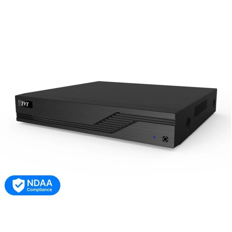 Комплект IP-відеонагляду на 8 камер TVT IP-Video Kit 8x4Mp (B) PoE: 8 циліндричних 4Mp відеокамери + 8-канальний 6Mp відеореєстратор
