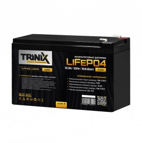 Акумуляторна батарея літій-залізо-фосфатна 12.8В 12Аг Trinix TLFP-1212 Ultra LiFePO4