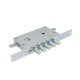 Механизм замка CISA 57675 ALPS (BS67,5мм) с перекодировкой хром матовый