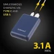 Повербанк Intenso Powerbank XS 10000 (dark blue) емкостью 10000 мА/ч