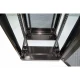 Шафа серверна CMS 42U 800 х 865 UA-MGSE4288PB з перфорованими дверима для мережевого обладнання