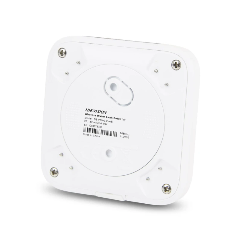 Бездротовий датчик затоплення Hikvision DS-PDWL-E-WE AX PRO
