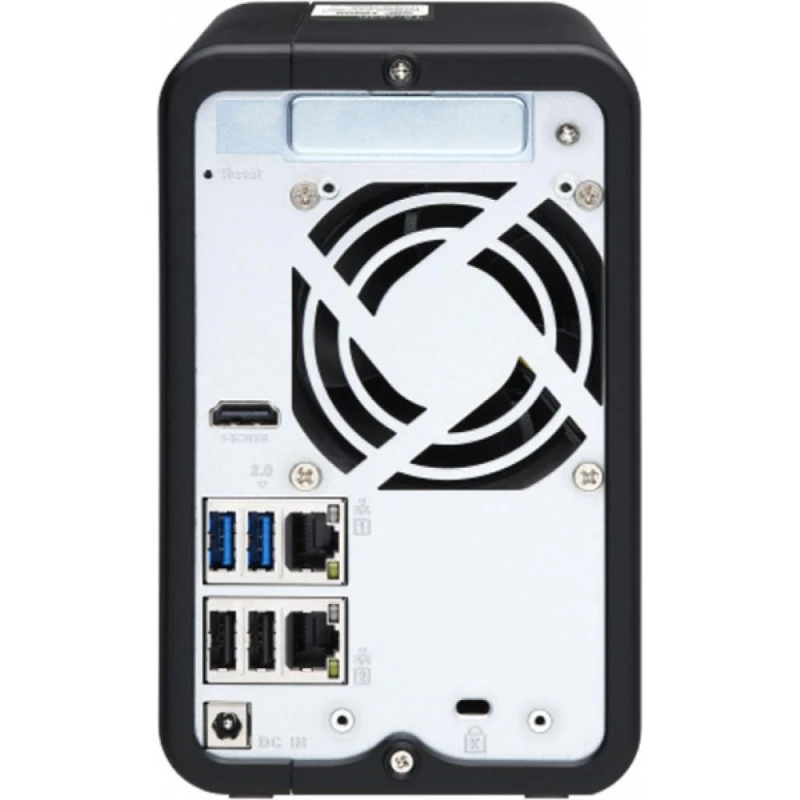 Система хранения данных QNAP TS-253D-4G с 2 отсеками для дисков, 4GB RAM, настольное исполнение