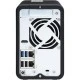 Система хранения данных QNAP TS-253D-4G с 2 отсеками для дисков, 4GB RAM, настольное исполнение