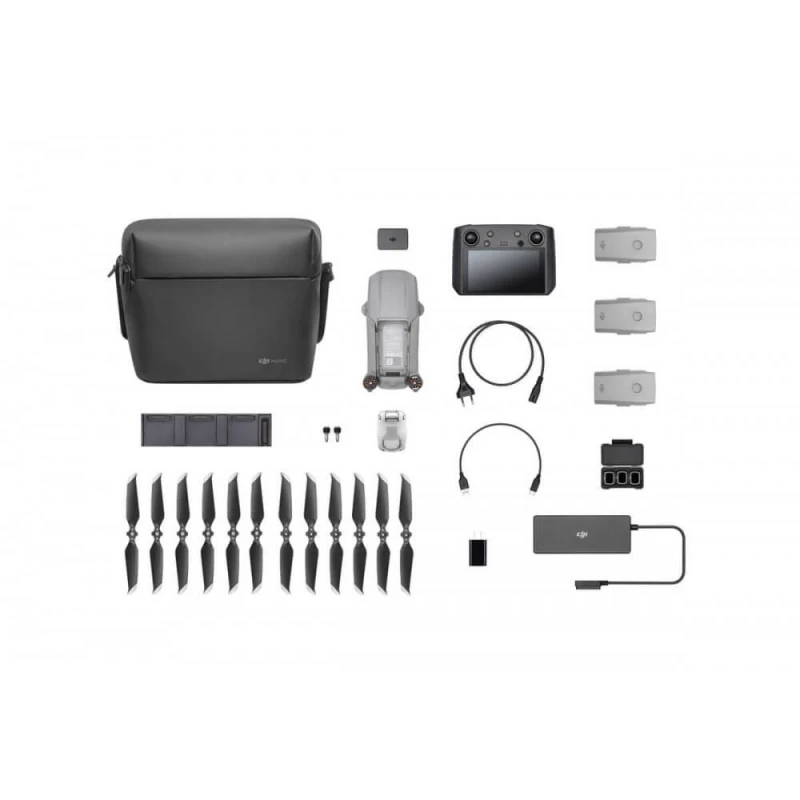 Квадрокоптер DJI Mavic Air 2 Fly More Combo (с пультом управления DJI Smart Controller) (CP.MA.00000289.01) с расширенной комплектацией