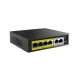 Неуправляемый 6-портовый PoE коммутатор Netis P106C с 4 портами PoE
