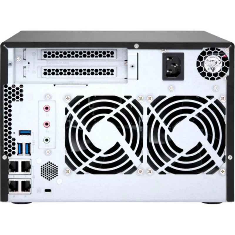 Система хранения данных QNAP TS-673A-8G с 6 отсеками для дисков, 8GB RAM, настольное исполнение