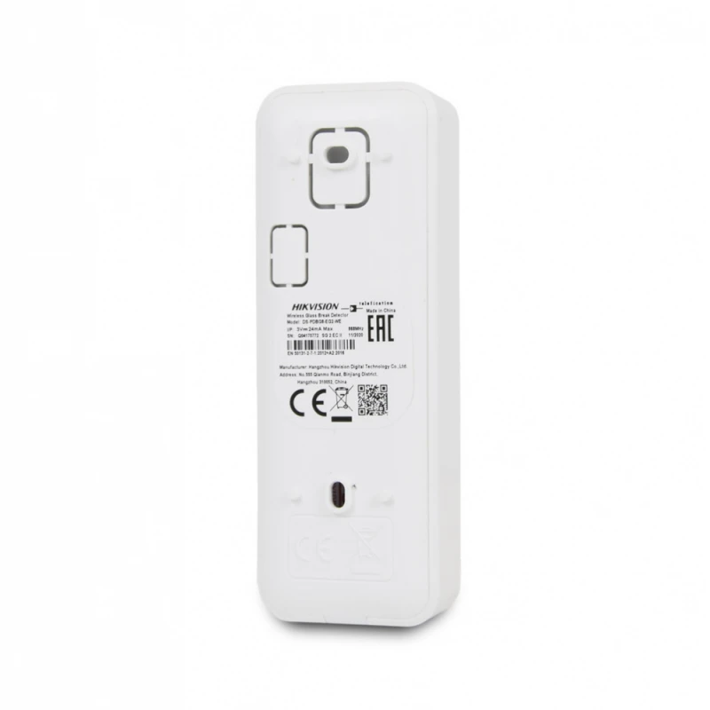 Бездротовий датчик розбиття скла Hikvision DS-PDBG8-EG2-WE AX PRO