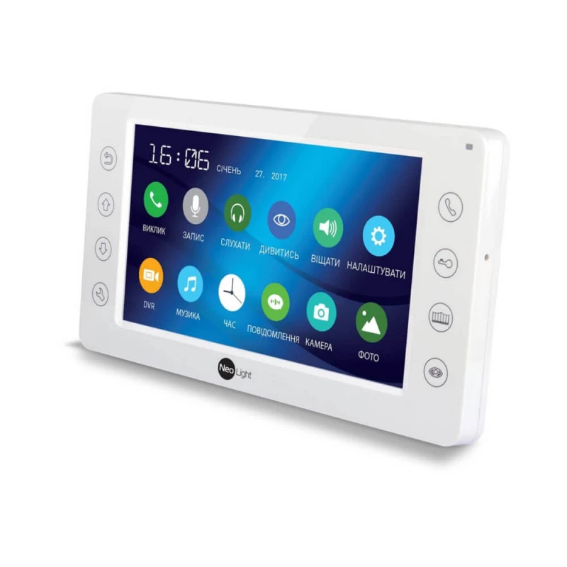 Комплект видеодомофона Neolight KAPPA+ HD / Solo FHD Graphite: видеодомофон 7