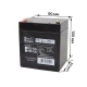 Аккумулятор 12В 4 Ач для ИБП Full Energy FEP-124