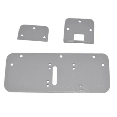 Монтажный комплект для замков Dori на пластиковую дверь (серебро)