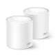Домашняя Mesh Wi-Fi система TP-LINK DECO X50 2PK AX3000 3xGE LANWAN MU-MIMO OFDMA (DECO-X50-2-PACK)