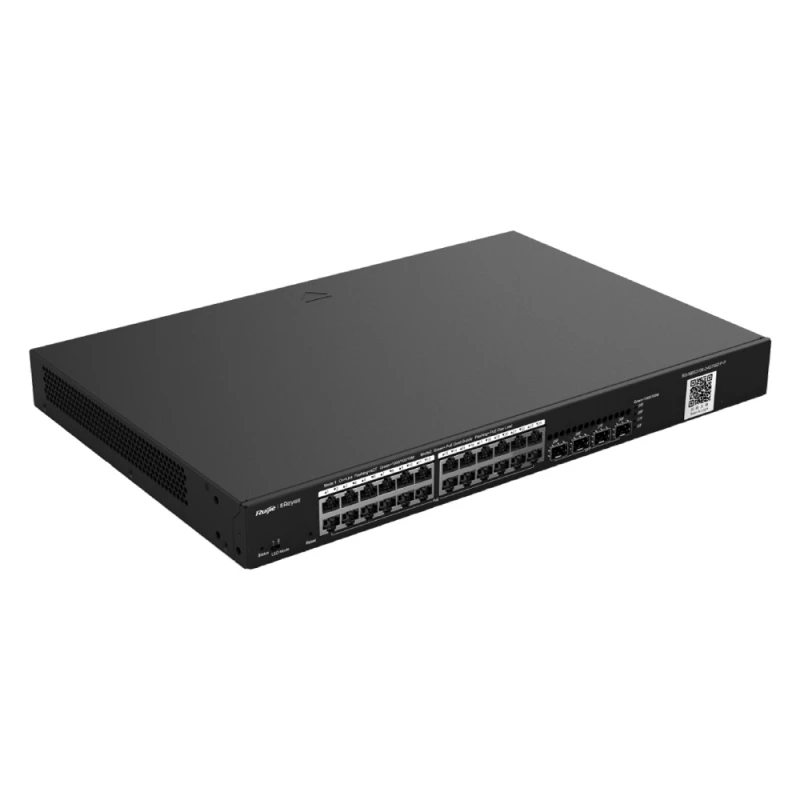 РоЕ комутатор Ruijie Reyee RG-NBS3100-24GT4SFP-P 28-портовий гігабітний хмарний керований PoE комута