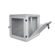 Шкаф серверный SteelNet 12U 600 x 600 для сетевого оборудования (стекло, серый)