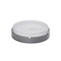 Світильник ERKA 1065D.i LED-S с датчиком руху 12 W 6000К круглий сірий/прозорий IP 65