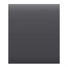 Кнопка Ajax CenterButton (1-gang/2-way) graphite для одноклавішного або прохідного вимикача