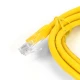 Патч-корд Hypernet PC-UTP-2M-YL 2м литой желтый UTP RJ45 кат. 5Е