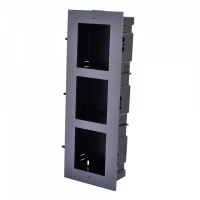 Врезная монтажная рамка Hikvision DS-KD-ACF3/Plastic для установки вызывных панелей