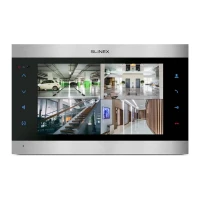 Видеодомофон Slinex SL-10N Cloud (silver + black) с Wi-Fi, детектором движения и записью видео
