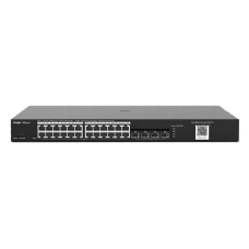РоЕ комутатор Ruijie Reyee RG-NBS3100-24GT4SFP-P 28-портовий гігабітний хмарний керований PoE комута
