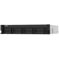Система зберігання даних QNAP TS-832PXU-RP-4G з 8 відсіками для дисків, 4GB RAM, стійкове виконання 2U