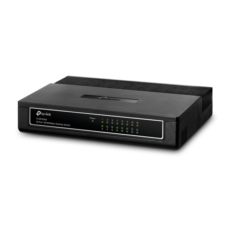 Коммутатор TP-Link TL-SF1016D 16-портовый неуправляемый