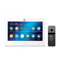 Комплект видеодомофона Neolight MEZZO HD WF / Solo FHD Graphite: видеодомофон 10