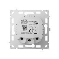 Реле Ajax LightCore (2-gang) vertical для двухклавишного выключателя