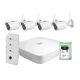 Комплект видеонаблюдения WiFi kit 4cam: 1 видеорегистратор, 1 жесткий диск, 4 Wi-Fi-видеокамеры 4 Мп и 4 кронштейна