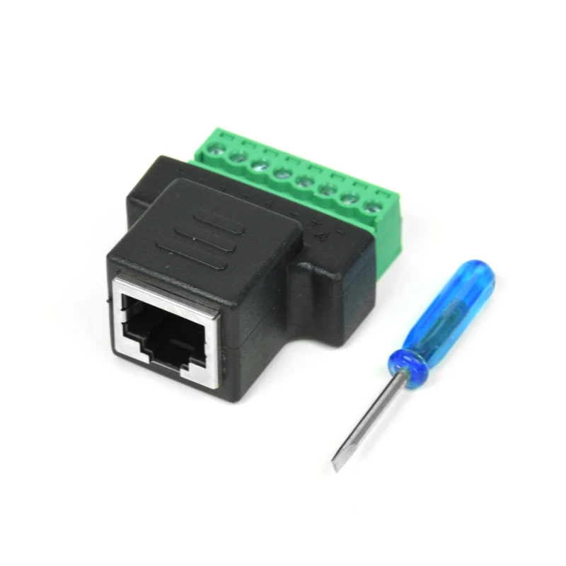 Коннектор RJ45 под зажим (female)