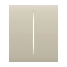 Кнопка Ajax CenterButton (2-gang) ivory для двоклавішного вимикача