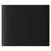 Кнопка Ajax CenterButton (1-gang) vertical black для одноклавішного вимикача