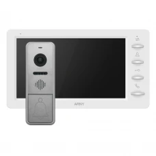 Комплект видеодомофона Arny AVD-7842 white+silver