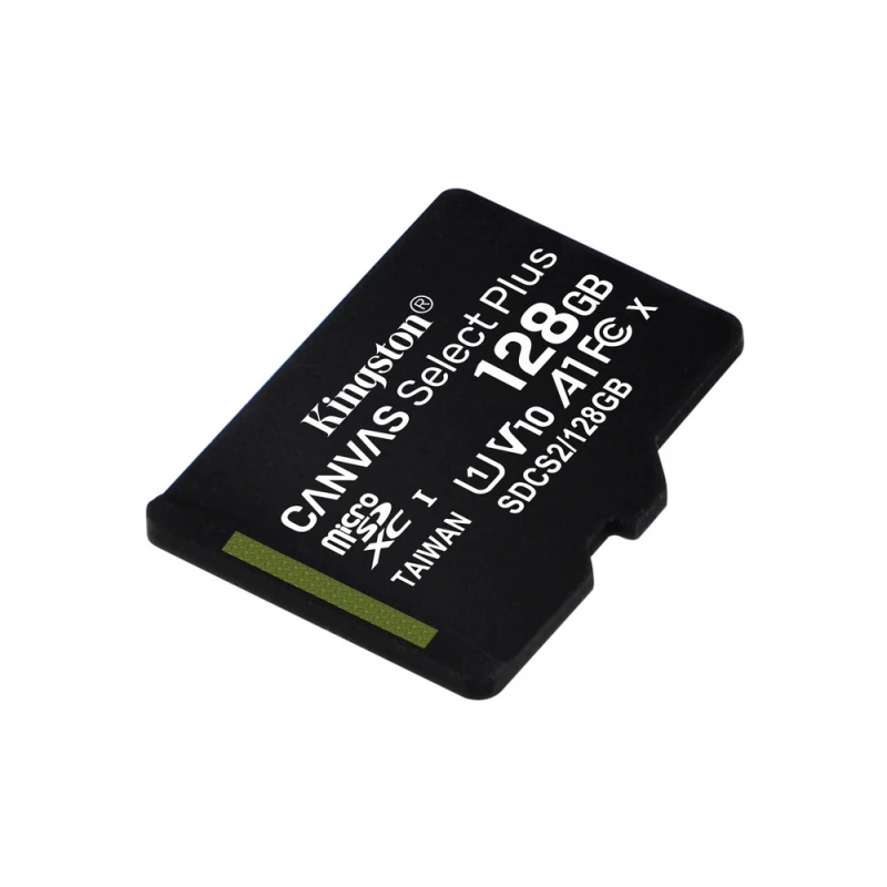 Карта памяти Kingston microSDXC 128GB Canvas Select Plus Class 10 UHS-I U1 V10 A1 (SDCS2/128GBSP)
