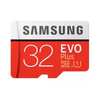 Карта памяти Samsung 32GB microSDHC C10 UHS-I R95/W20MB/s Evo Plus + SD адаптер (MB-MC32GA/RU)