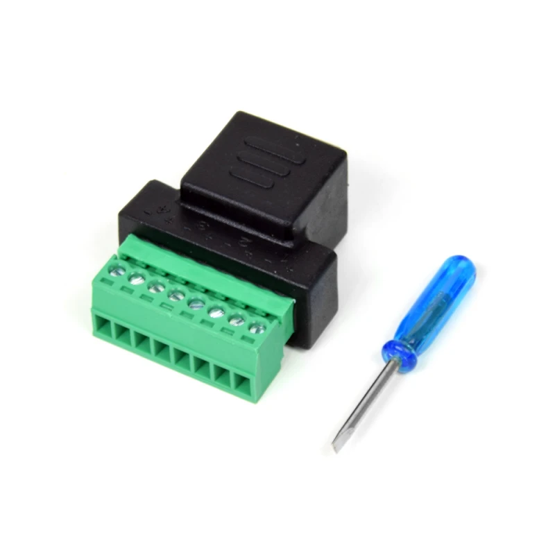 Коннектор RJ45 под зажим (female)