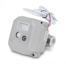 Кран шаровый с электроприводом YYD-2, 3/4", 12В, 10Вт, 40 бар