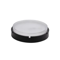 Светильник ERKA 1065 LED-Black 12 W 4200К круглый черный/прозрачный IP 65