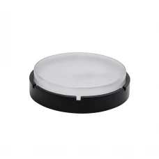 Світильник ERKA 1065 LED-Black 12 W 4200К круглий чорний/прозорий IP 65