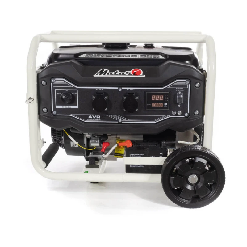 Бензиновий генератор MATARI MH5000E максимальна потужність 3.3 кВт